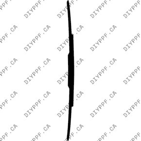 Bumper, Middle 2023-2024 Lincoln Corsair Grand Touring 24-23 4D SUV PPF