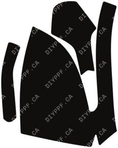 Mirror, Left 2023-2024 Lincoln Corsair Grand Touring 24-23 4D SUV PPF