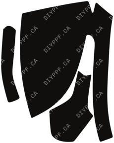 Mirror, Right 2023-2024 Lincoln Corsair Grand Touring 24-23 4D SUV PPF