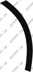 Wheel, Front Flare Right, Front 2024-2025 BMW X5 M Sport 25-24 4D SUV PPF