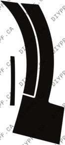 Wheel, Rear Splash Left 2024-2025 BMW X5 M Sport 25-24 4D SUV PPF