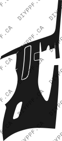 Bumper, Right 2007-2011 Volkswagen Eos 11-07 2D Hardtop PPF