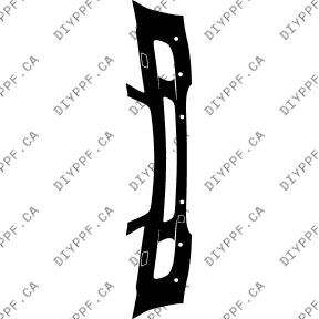 Bumper, Sensors 2006-2008 Mercedes-Benz ML Class w/ washers 08-06 4D SUV PPF