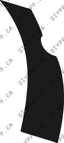 Wheel, Rear Splash Left 2007-2009 KIA Amanti 09-07 4D Sdn PPF