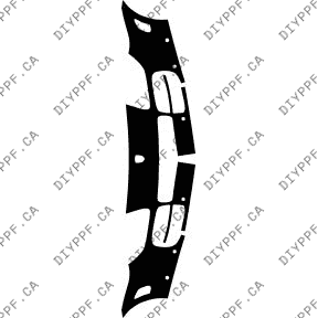 Bumper 2004-2006 Porsche Cayenne w/ park assist 06-04 4D SUV PPF