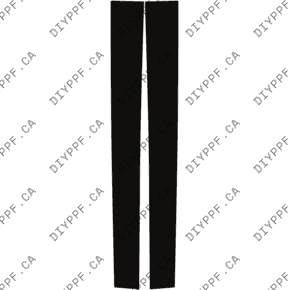 Door Panels Front, L&R 2024-2024 Tesla Model 3 24-24 4D Sdn PPF