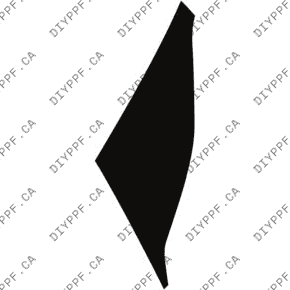 Fender, Right 2024-2024 Tesla Model 3 24-24 4D Sdn PPF