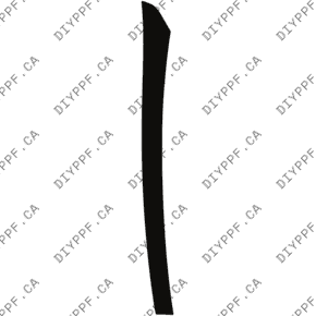 Door, A Pillar Right 2024-2024 Tesla Model 3 24-24 4D Sdn PPF