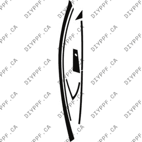 Door, Full Pillar Right 2024-2024 Tesla Model 3 24-24 4D Sdn PPF