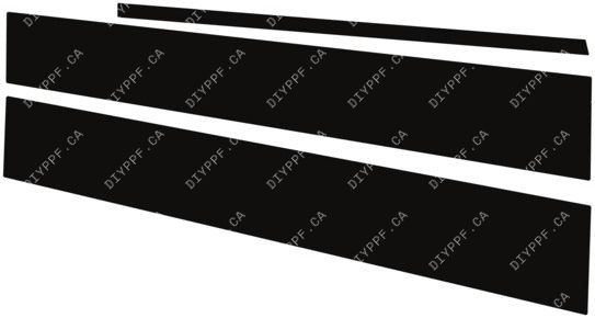 Door, B Pillar Left 2024-2024 Lexus GX 550 Premium+/Luxury/Luxury+ 24-24 4D SUV PPF