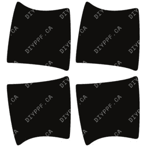 Door Handles 2024-2025 Mercedes-Benz GLE w/ AMG Line Exterior/AMG 53 Coupe 25-24 4D SUV PPF