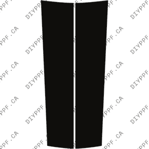 Door Panels Front, L&R 2024-2025 Mercedes-Benz GLE w/ AMG Line Exterior/AMG 53 Coupe 25-24 4D SUV PPF