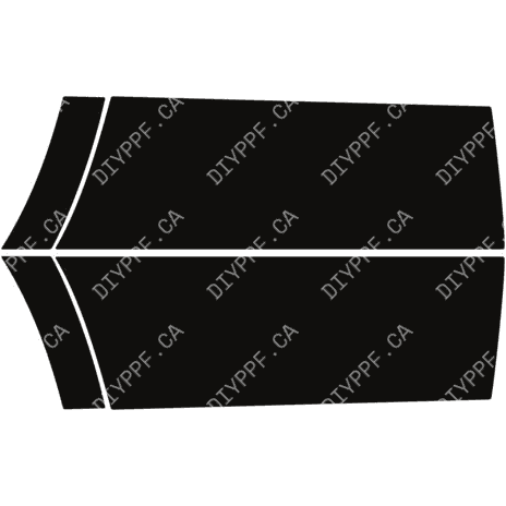 Door Panels Rear, L&R 2024-2025 Mercedes-Benz GLE w/ AMG Line Exterior/AMG 53 Coupe 25-24 4D SUV PPF