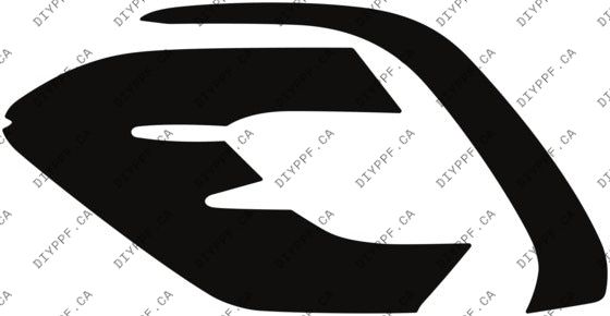 Bumper, Middle Left 2024-2025 Mercedes-Benz GLE w/ AMG Line Exterior/AMG 53 Coupe 25-24 4D SUV PPF