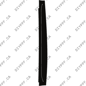 Rocker, Right 2024-2025 Mercedes-Benz GLE w/ AMG Line Exterior/AMG 53 Coupe 25-24 4D SUV PPF