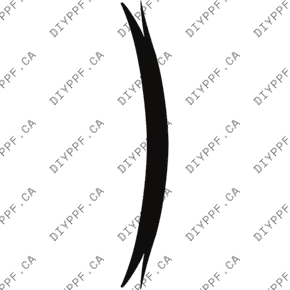 Spoiler, Rear 2024-2025 Mercedes-Benz GLE w/ AMG Line Exterior/AMG 53 Coupe 25-24 4D SUV PPF