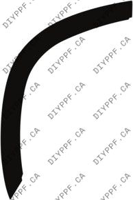 Wheel, Flare Front, Full Left 2024-2025 Mercedes-Benz GLE w/ AMG Line Exterior/AMG 53 Coupe 25-24 4D SUV PPF