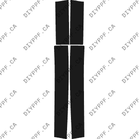 Door Panels, L&R 2006-2008 Isuzu I 08-06 Extd P/U PPF