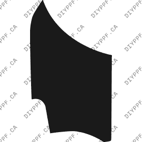 Wheel, Rear Splash Right 2008-2010 Porsche Cayenne / Cayenne S w/ washers 10-08 4D SUV PPF