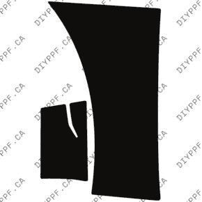 Wheel, Front Splash Left 2020-2023 Mercedes-Benz CLA 45 AMG 23-20 4D Sdn PPF