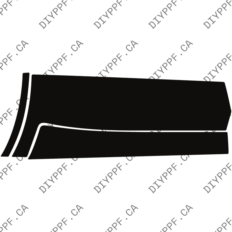 Door, Rear Panel Left 2024-2025 Buick Encore GX Sport Touring/Avenir 25-24 4D SUV PPF