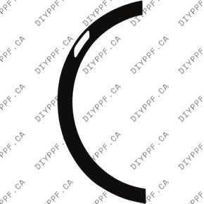 Wheel, Flare Front, Full Right 2024-2025 Buick Encore GX Sport Touring/Avenir 25-24 4D SUV PPF