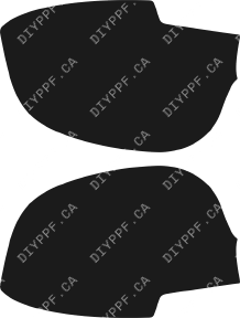 Mirrors 2007-2009 KIA Spectra 09-07 4D Sdn PPF