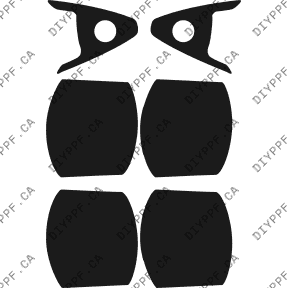 Door Handles 2006-2008 Acura TSX 08-06 4D Sdn PPF