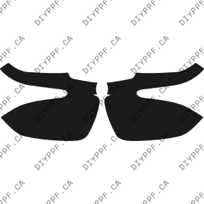 Mirrors 2006-2008 Acura TSX 08-06 4D Sdn PPF