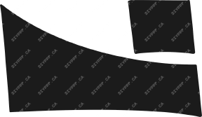 Wheel, Front Splash Right 2006-2008 Acura TSX 08-06 4D Sdn PPF