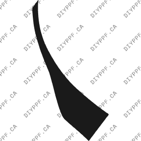 Wheel, Rear Splash Right 2008-2008 Chevrolet Malibu Classic 08-08 4D Sdn PPF