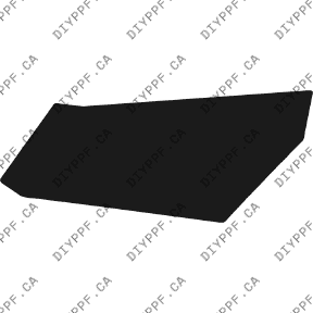 Fender, Left 2008-2009 Mercedes-Benz C Class w/ sport package 09-08 4D Sdn PPF