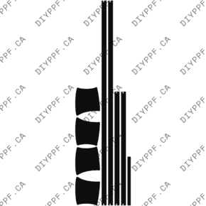 Appearance A 2024-2025 BMW X6 M60i 25-24 4D SUV PPF