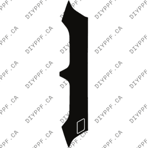 Bumper, Middle 2024-2025 BMW X6 M60i 25-24 4D SUV PPF