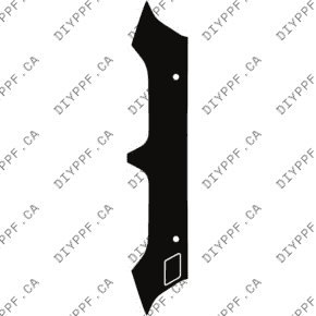 Bumper, Middle w/ 2 sensors 2024-2025 BMW X6 M60i 25-24 4D SUV PPF