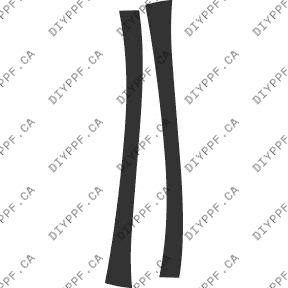 A Pillar 2008-2010 Honda Accord 10-08 2D Cpe PPF