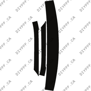 Roof & A Pillar 2024-2024 Volkswagen Atlas SE/SEL 24-24 4D SUV PPF