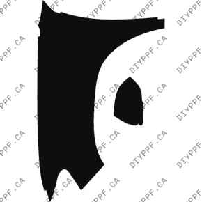 Fenders/Mirrors Full, Left 2024-2024 Volkswagen Atlas SE/SEL 24-24 4D SUV PPF