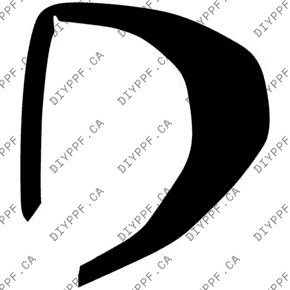 Bumper, Middle Right 2024-2024 Volkswagen Atlas SE/SEL 24-24 4D SUV PPF