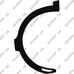 Wheel, Flare Front, Full Left 2022-2024 KIA EV6 GT 24-22 4D SUV PPF