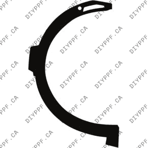 Wheel, Flare Front, Full Right w/ 1 Sensor 2022-2024 KIA EV6 GT 24-22 4D SUV PPF