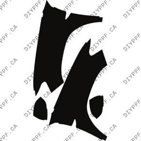 Fenders/Mirrors Full, Left & Right 2024-2024 Volkswagen Atlas Cross Sport SE/SEL 24-24 4D SUV PPF