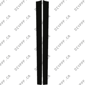 Door Panels Front, L&R 2024-2024 Volkswagen Atlas Cross Sport SE/SEL 24-24 4D SUV PPF