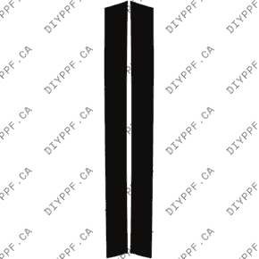 Door Panels Rear, L&R 2024-2024 Volkswagen Atlas Cross Sport SE/SEL 24-24 4D SUV PPF