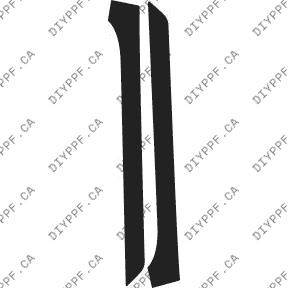 A Pillar 2008-2009 BMW 128 09-08 2D Conv PPF