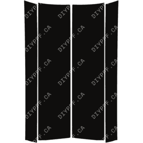 Door Panels Rear, L&R 2024-2024 Volkswagen Atlas Cross Sport SEL R-Line/SEL Premium R-Line 24-24 4D SUV PPF