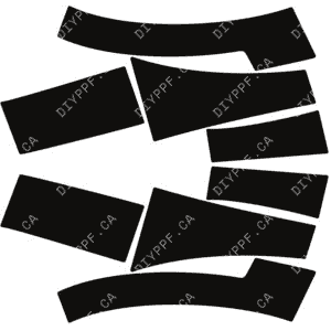 Splash 2024-2024 Volkswagen Atlas Cross Sport SEL R-Line/SEL Premium R-Line 24-24 4D SUV PPF