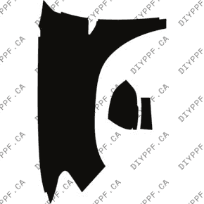 Fenders/Mirrors Full, Left 2024-2024 Volkswagen Atlas Cross Sport SEL R-Line/SEL Premium R-Line 24-24 4D SUV PPF