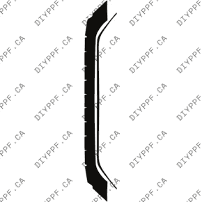 Bumper, Bottom 2024-2024 Volkswagen Atlas Cross Sport SEL R-Line/SEL Premium R-Line 24-24 4D SUV PPF