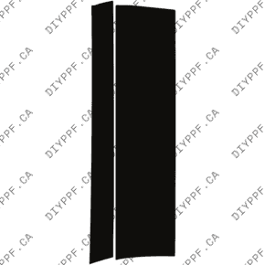 Door, Rear Panel Right 2024-2024 Volkswagen Atlas Cross Sport SEL R-Line/SEL Premium R-Line 24-24 4D SUV PPF